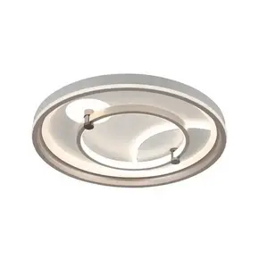 Plafonjera LED NALINI ROUND DIA500 58W 4000K Siva
