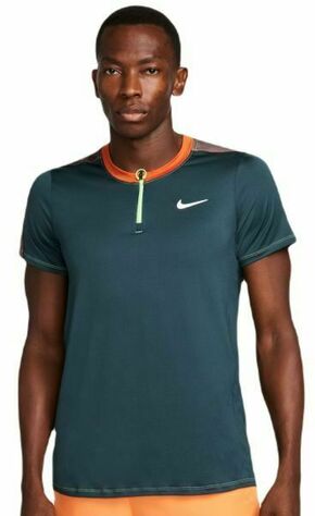 Muški teniski polo Nike Court Dri-Fit Advantage Polo - deep jungle/plum eclipse/white