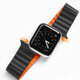 Dux Ducis magnetski remen za Apple Watch 7/6/5/4/3/2/SE (41/40/38mm): crno narančasti