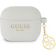Guess GUA3LSC4EG Apple AirPods 3 grey Silicone Charm 4G Collection