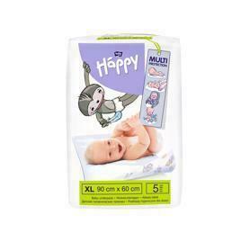BELLA HAPPY prostirke za bebe (90 x 60 cm) 5 kom