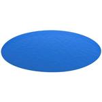 vidaXL Okrugli plavi bazenski prekrivač od PE 549 cm