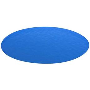 VidaXL Okrugli plavi bazenski prekrivač od PE 549 cm