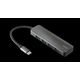 USB HUB TRUST Halyx, 4-port USB-C, USB 3.2, crni (23328)