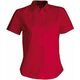 JUDITH  LADIES SHORT-SLEEVED SHIRT - Classic Red,S