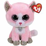 Maskotka Ty Kot różowy Fiona 24 cm