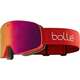 Bollé Nevada Red Matte/Volt Ruby Skijaške naočale