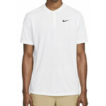 Muški teniski polo Nike Men's Court Dri-Fit Blade Solid Polo - white/black