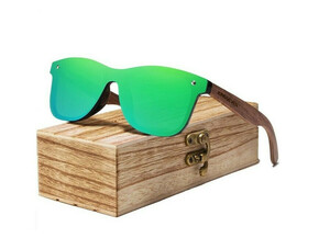 AtmoWood Drvene sunčane naočale Kingseven - zelene