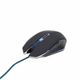 Gembird MUSG-001-B gaming miš, optički, žični, 2400 dpi, crni/plavi