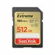 SanDisk SDXC kartica 512 GB Extreme (190 MB/s klasa 10, UHS-I U3 V30)