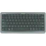 Click wireless multimedia keyboard for Smart-TV, tipkovnica, USB, siva