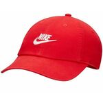 Kapa za tenis Nike Club Unstructured Futura Wash Cap - university red/black