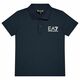 Majica za dječake EA7 Boys Jersey Polo Shirt - navy blue