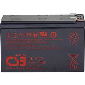 CSB Battery GP 1272 Standby USV GP1272F1 olovni akumulator 12 V 7.2 Ah olovno-koprenasti (Š x V x D) 151 x 99 x 65 mm plosnati priključak 4.8 mm