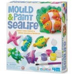 Kreativni set 4M, Mould And Paint, Sea Life, set za izradu magneta, morske životinje