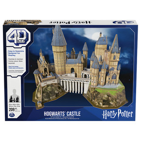 Harry Potter: Dvorac Hogwarts 4D puzzle od 118 dijelova - Spin Master