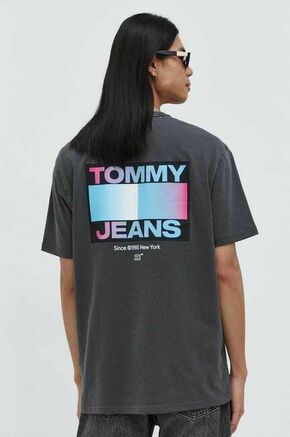 Tommy Jeans Majica svijetloplava / siva / roza / crna