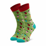 Visoke unisex čarape Dots Socks SX-473-Z Zelena