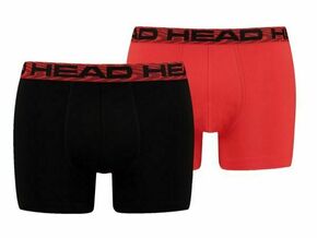 Bokserice Head Men's Seasonal Boxer 2P - black/red combo