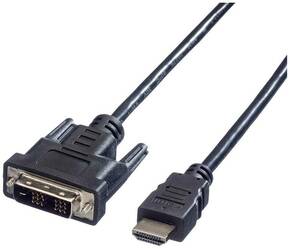 Value DVI / HDMI priključni kabel DVI-D 18+1-polni utikač