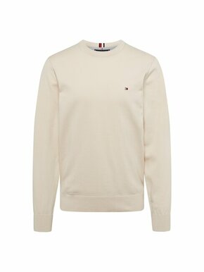 TOMMY HILFIGER Sweater majica ecru/prljavo bijela / mornarsko plava / crvena / bijela