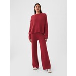 GAP Knitted trousers CashSoft - Women's tamnocrvena 483711-05