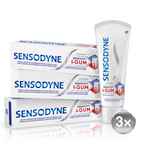 Sensodyne Sensitivity&amp;Gum Whitening pasta za zube, 3 x 75 ml