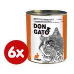 Dibaq konzerva za mačke DON GATO, zečetinom, 10x 415 g