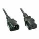 Lindy - power extension cable - IEC 60320 C13 to IEC 60320 C14 - 3 m