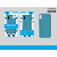 Silikonska maskica za Samsung Galaxy A20/A30 - plava
