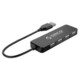 Orico 4-portni USB2.0 hub, crni (ORICO-FL01); Brand: ORICO; Model: ; PartNo: 6936761889612; 61560 4 PORTS EXPAND - Can connect with devices like flash drive, keyboard and mobile hard drive, solve the issue of lack of ports. SENSITIVE CONNECTION -...