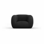 Tamno siva fotelja od bouclé tkanine Essen – Cosmopolitan Design
