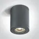 STROPNA SVJETILJKA 1×GU10/35W/230V IP54 ANTRACIT