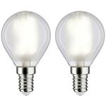 Paulmann 28919 LED Energetska učinkovitost 2021 F (A - G) E14 oblik kapi 4.8 W neutralna bijela (Ø x V) 45 mm x 78 mm 2 St.
