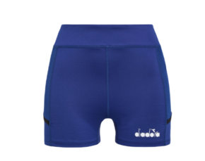Ženske kratke hlače Diadora L. Short Tights Pocket - blue print