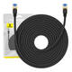 Pleteni mrežni kabel cat.7 Baseus Ethernet RJ45, 10Gbps, 20m (crni)