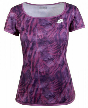Majica kratkih rukava za djevojčice Lotto Top Ten G Tee PRT PL - purple willow