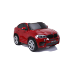 Licencirani auto na akumulator BMW X6M - dvosjed - crveni/lakirani