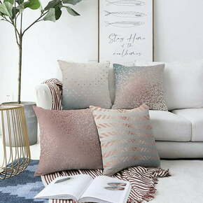 Set od 4 jastučnice Minimalist Cushion Covers Glitters