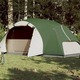 vidaXL Šator za kampiranje za 8 osoba zeleni 360x430x195 cm taft 190T