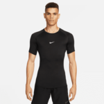 Muška kompresijska odjeća Nike Pro Dri-FIT Tight Short-Sleeve Fitness Top - black/white