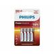 Philips LR03P4B/10, alkalne AAA baterije, LR03, 4 komada