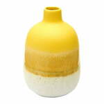 Žuto-bijela vaza Sass &amp; Belle Bohemian Home Mojave