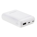 Power Bank 10000mAh INTENSO XS10000 - Micro USB + USB-C - White