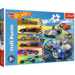 Brzi Hot Wheels automobili 24 komada Maxi puzzle - Trefl