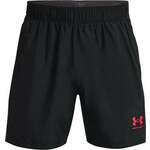 Under Armour Men's UA Accelerate Shorts Black/Radio Red S Kratke hlače za trčanje