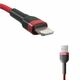 MS kabel USB-A 2.0 -&gt; LIGHTNING, 1m, crveni