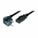 Transmedia Power Cable Schuko angled - IEC C13, 5m TRN-N5-5WL TRN-N5-5WL
