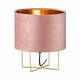 Ružičasta stolna lampa Fischer &amp; Honsel Aura, visina 32 cm